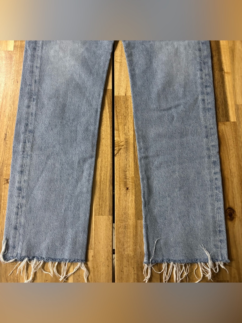 AGOLDE Criss Cross Straight Jeans - Picture 4 of 8